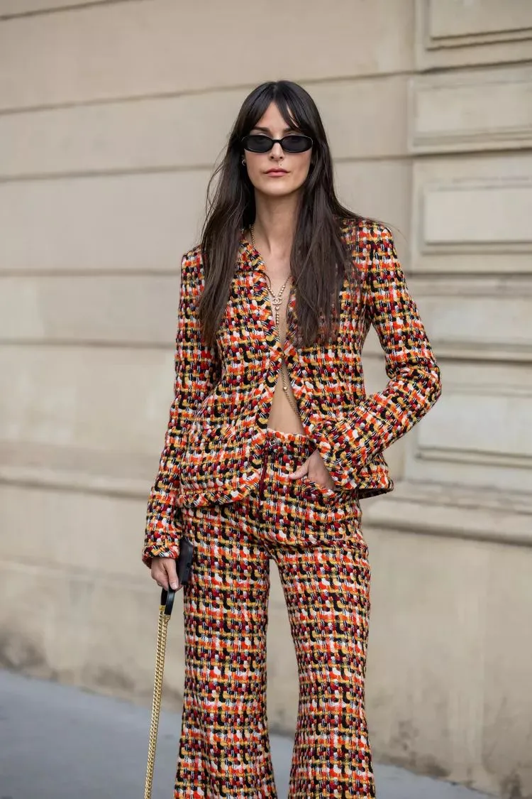 outwear trends 2023 tweed jackets for fall