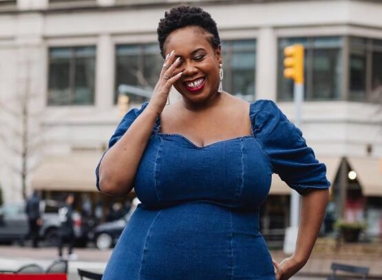 plus size denim dresses casual fashion outfits