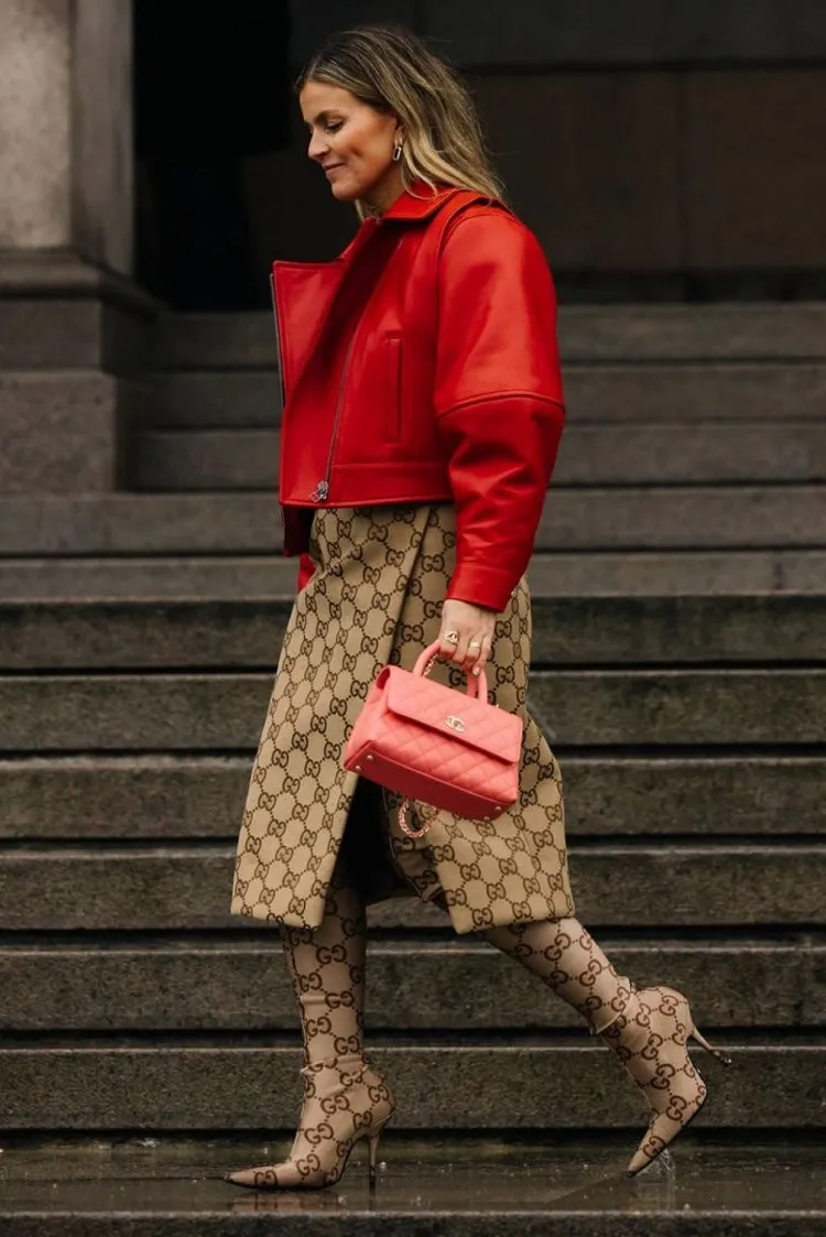 red jacket fall fashion trends 2023 (1)
