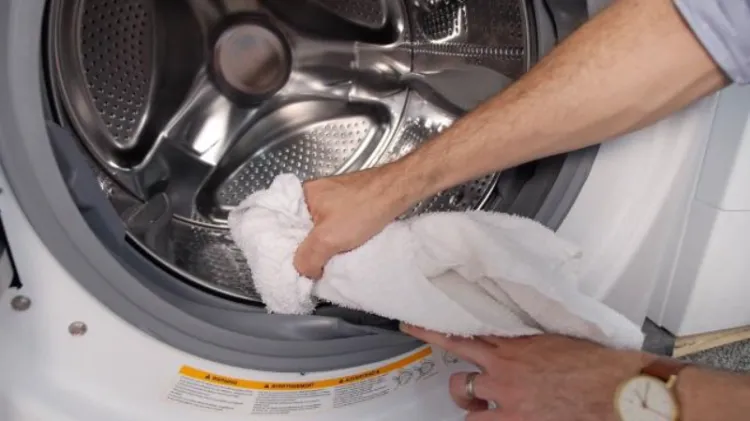 regularly clean your washing machine and dryer