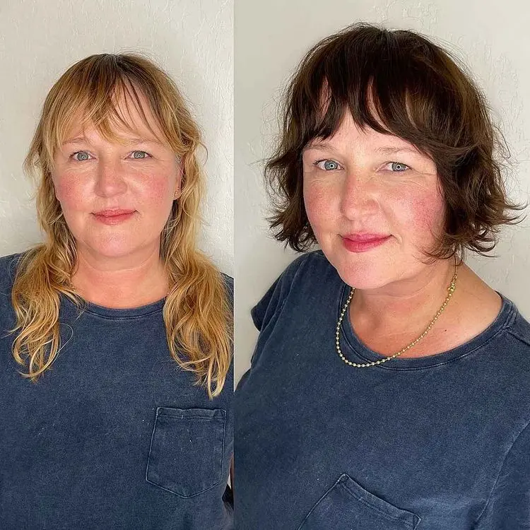 rejuvenating haircuts for older women french bob