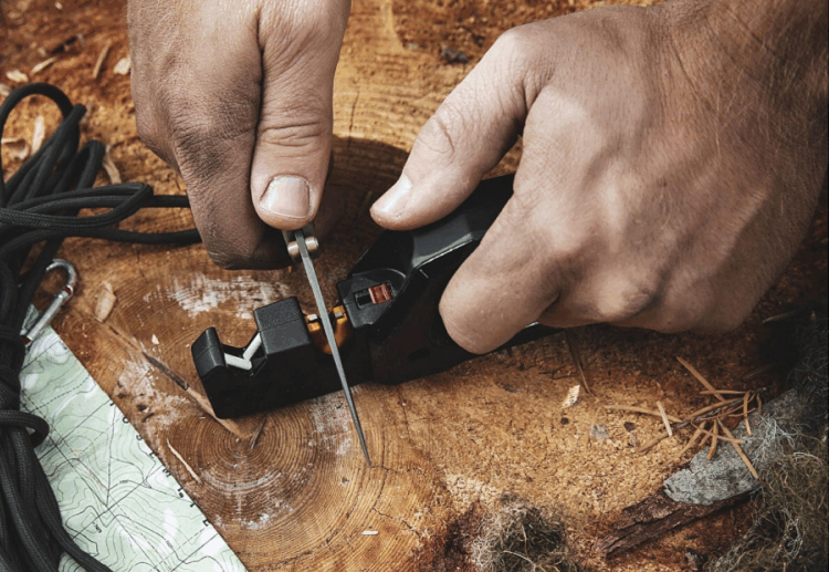 sharpen knives and scissors at home for fine blades