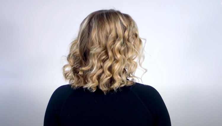 tutorial for beginners heatless curls for short hair