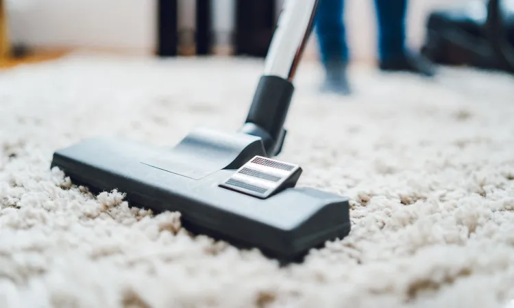 vacuum clean all carpets fall cleaning checklist