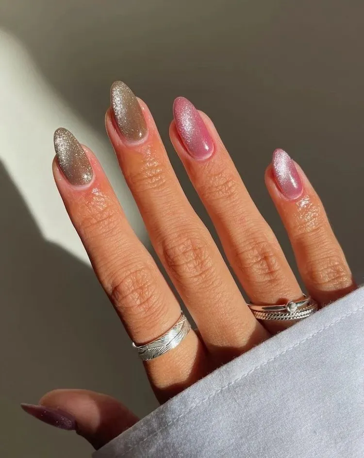 velvet nails are back for fall 2023