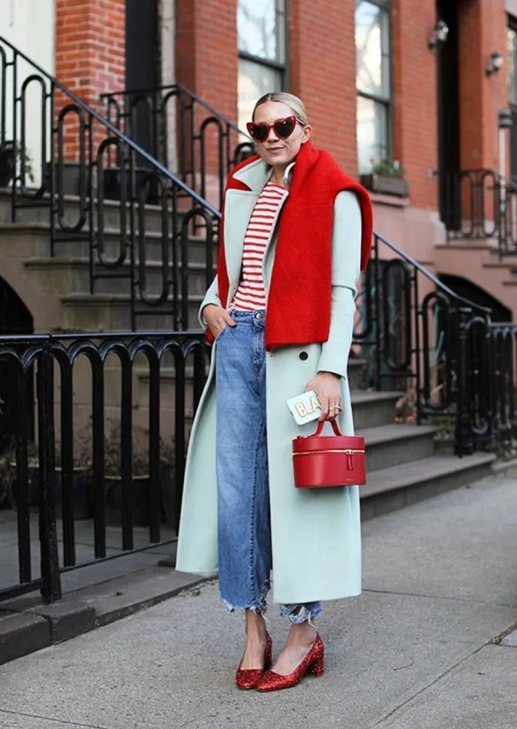 what colors go with red fashion fall trends 2023 colors