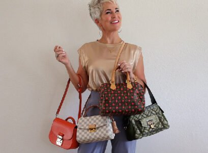 what colour handbag for a 60 year old woman to choose wear 2023 trends