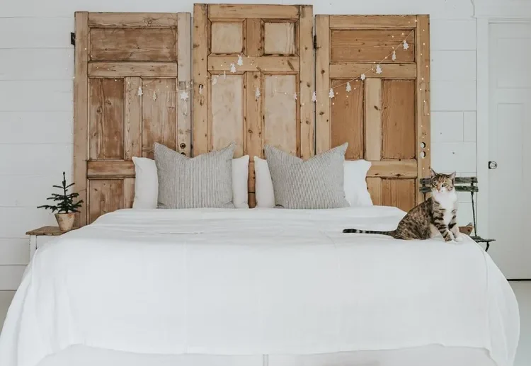 diy original headboard on a budget creative ideas