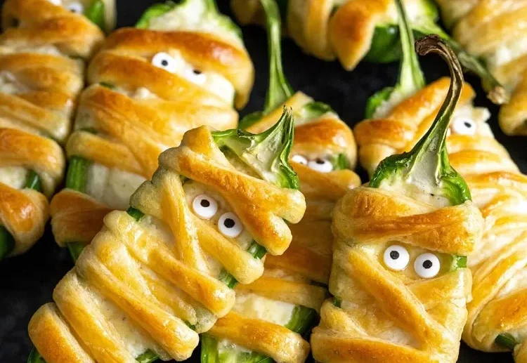 halloween appetizer recipe for adults jalapeno poppers step by step