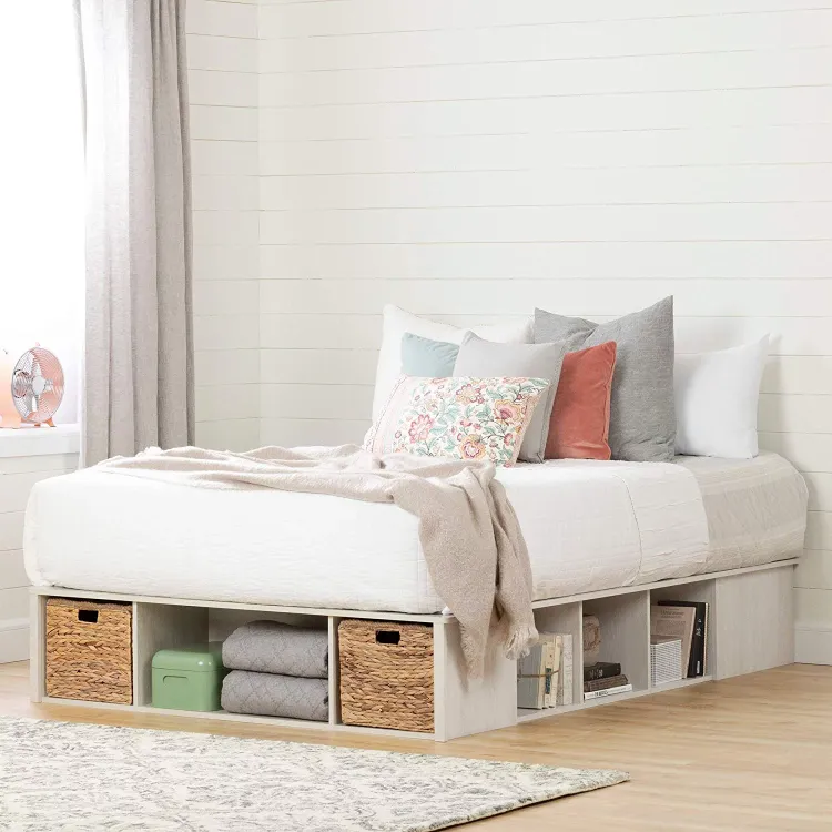 how to add storage space in a small bedroom use space under or above furniture