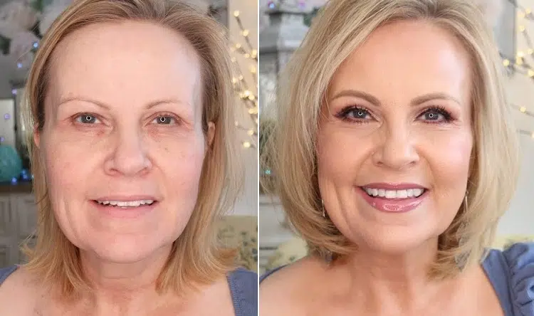 how to apply makeup at 50