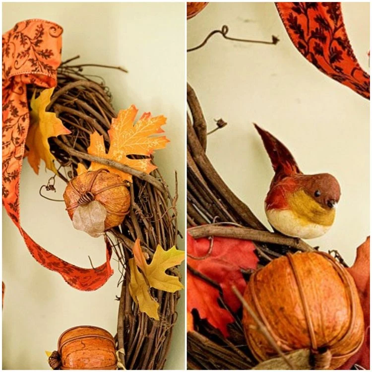 make your own door fall decorations