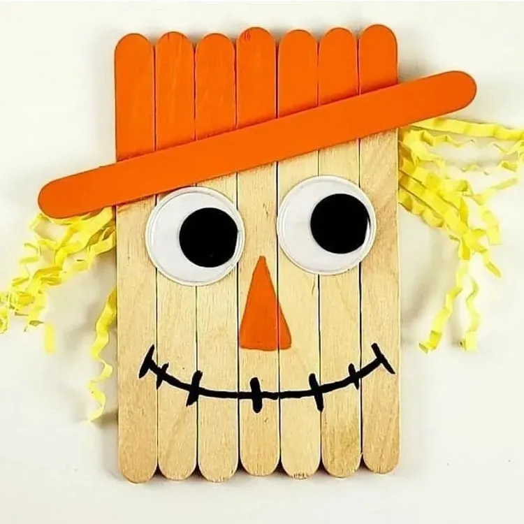 popsicle stick halloween craft ideas