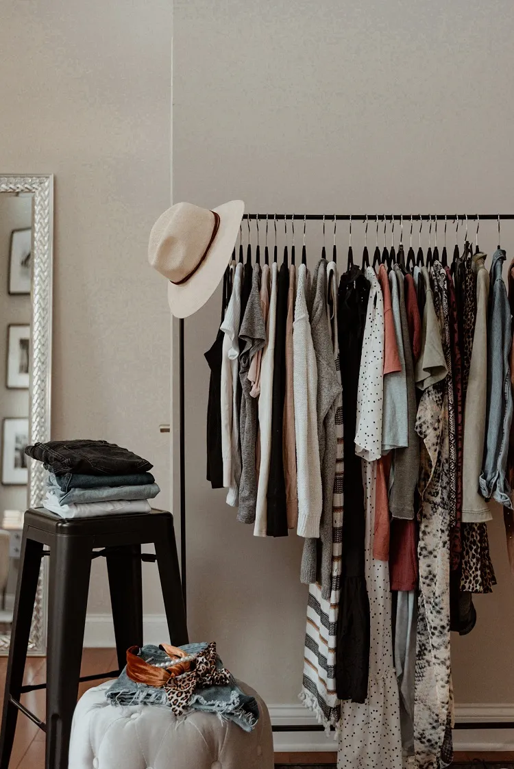 to create a capsule wardrobe follow these steps