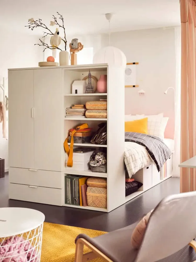 add storage space in small bedroom creative ideas