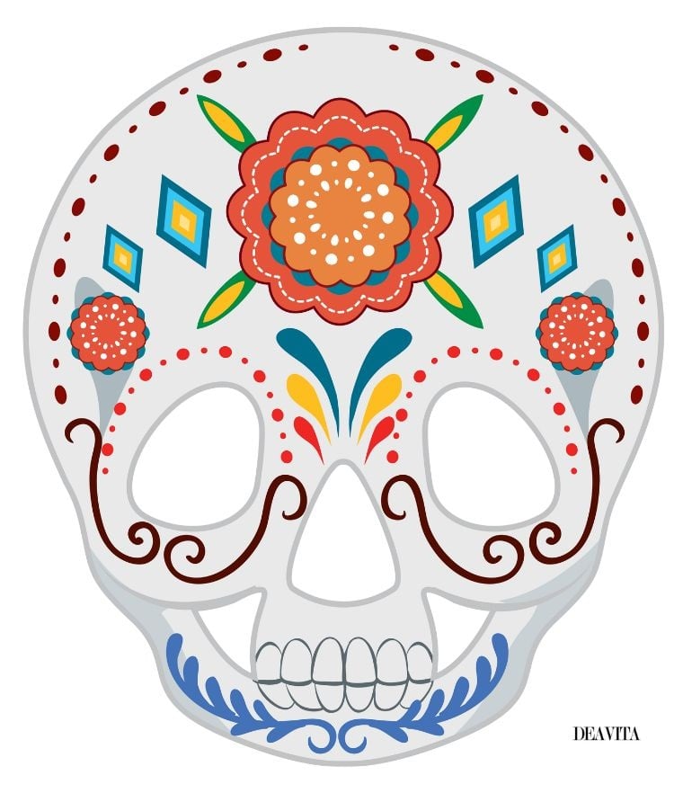 day of the dead mask download free