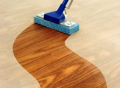 deep clean hardwood floors squeeze excess moisture