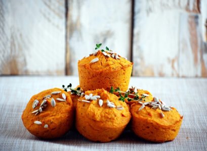 easy soft gluten free pumpkin spice muffins with carrots healthy halloween treat
