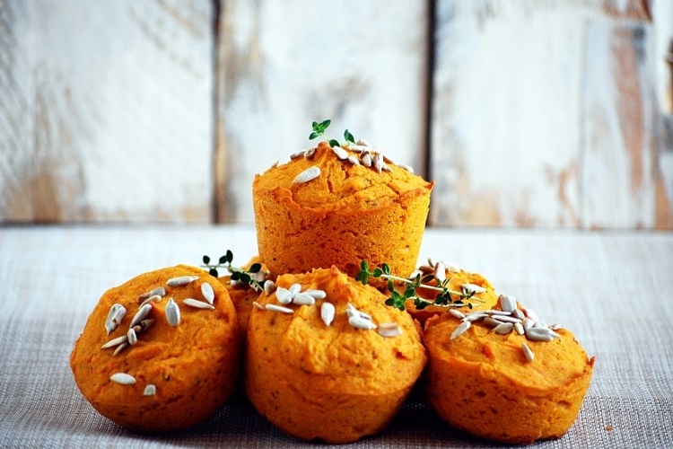 easy soft gluten free pumpkin spice muffins with carrots healthy halloween treat