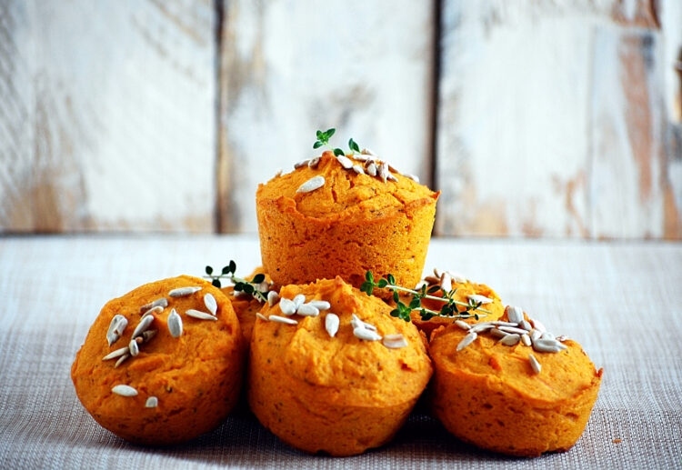 easy soft gluten free pumpkin spice muffins with carrots healthy halloween treat