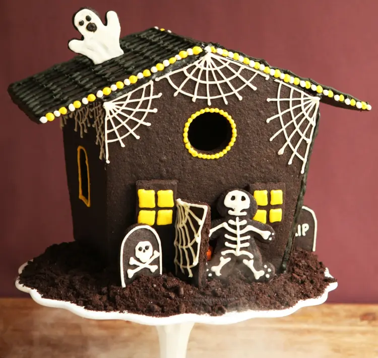 edible decoration for halloween make your own gingerbread house