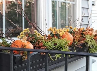 fall decoration ideas for exterior window sill 2023 trends