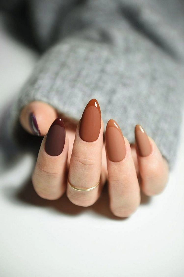 fall nails for women over 50 cool ideas color designs