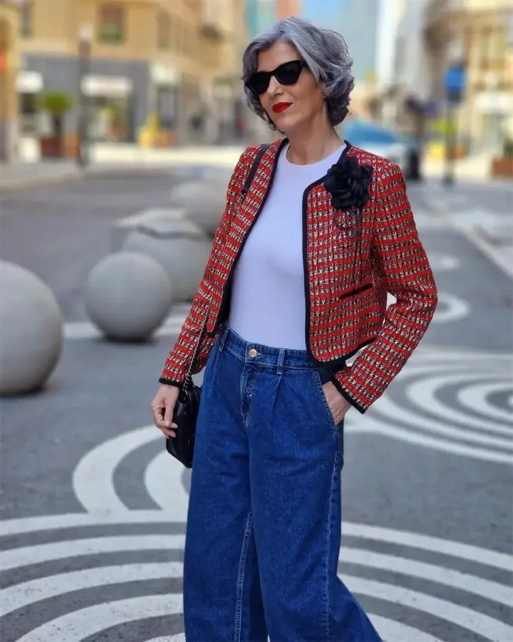 moda para mujer de 70 años 2023