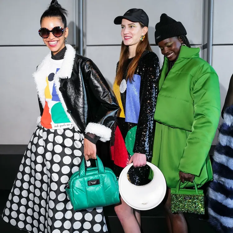 fashion trend fashion week new york kate spade green pantone color fall 2023