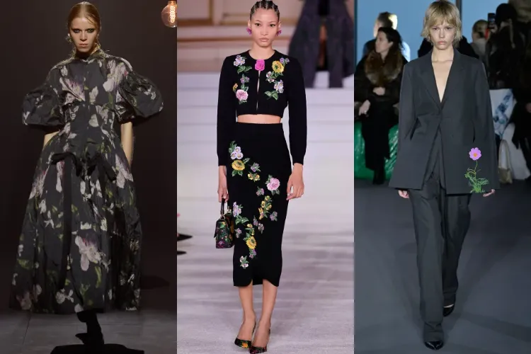 floral prints fall fashion trends 2023