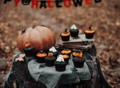ghost cupcake decoration halloween dessert