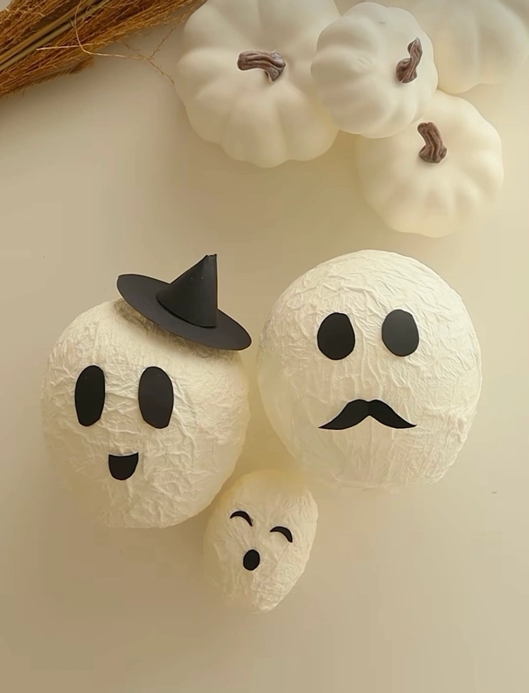 ghost lantern family halloween decoration diy