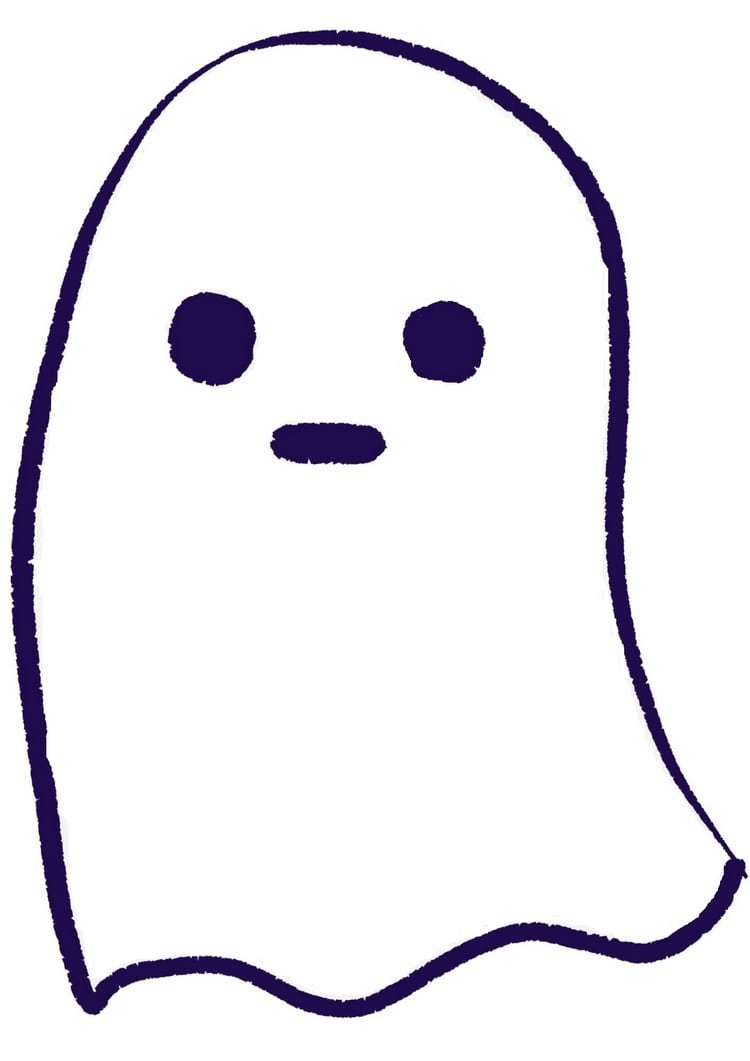 ghost template to print and decorate