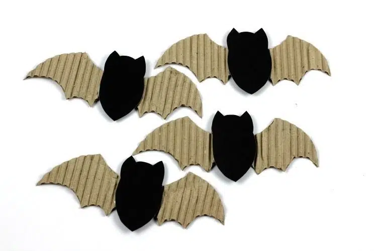 halloween bats tutorial paper straw craft ideas