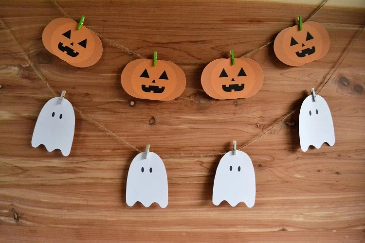halloween garland to do it yourself