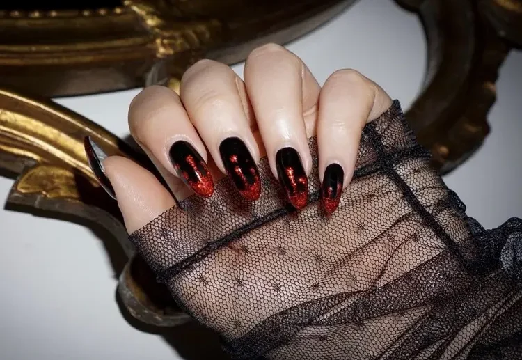 halloween nails for women over 50 2023 elegant chic ideas