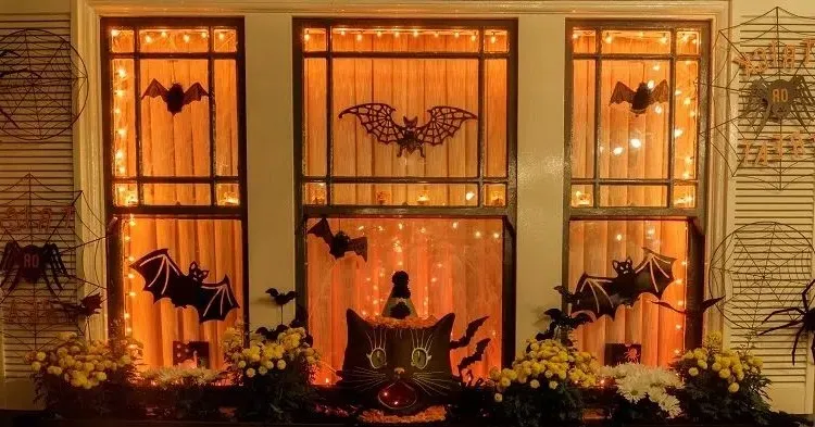 halloween window decor 2023