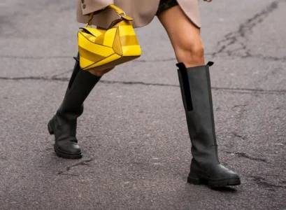 how can you combine rubber boots to create versatile fall outfits 2023