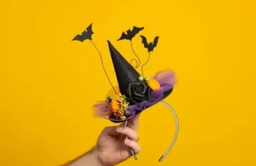 how to make witch hat diy craft for witch halloween costume