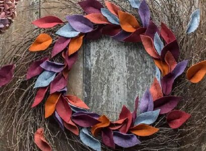 how to make your own autumn wreath easy quick tutorials
