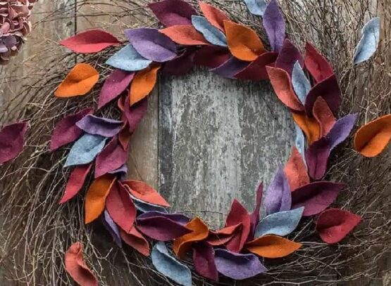 how to make your own autumn wreath easy quick tutorials