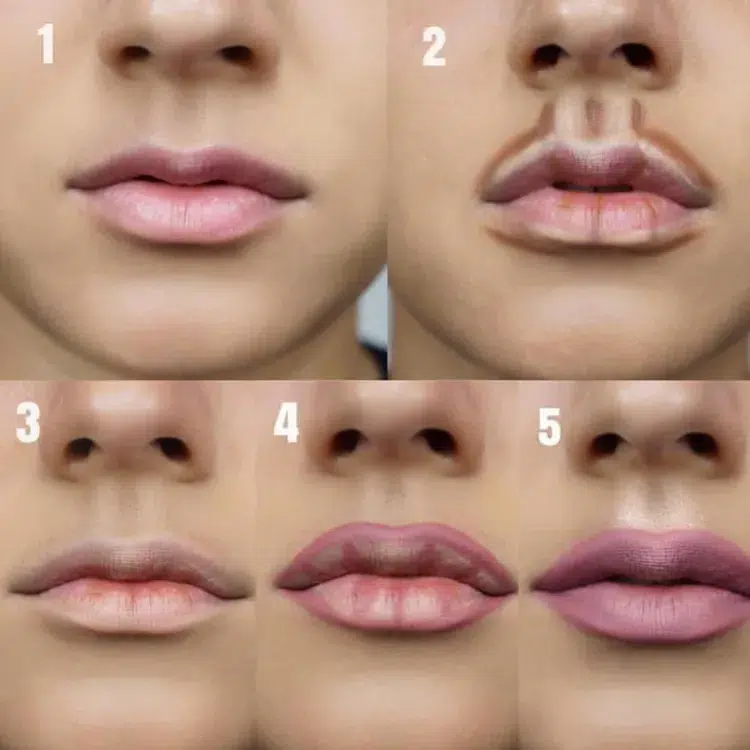 how to plump lips with makeup step by step guide