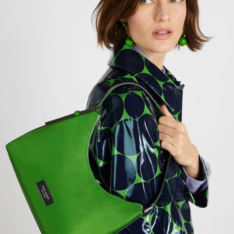 kate spade green color pantone fall 2023 famous green handbag