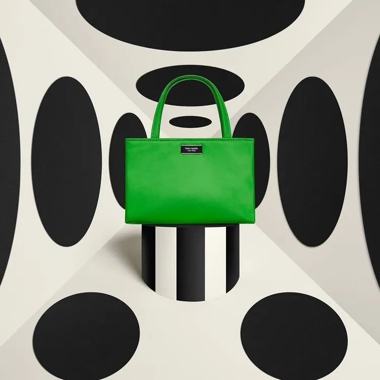kate spade green green handbag optimistic dynamic pantone color trend 2023 fall