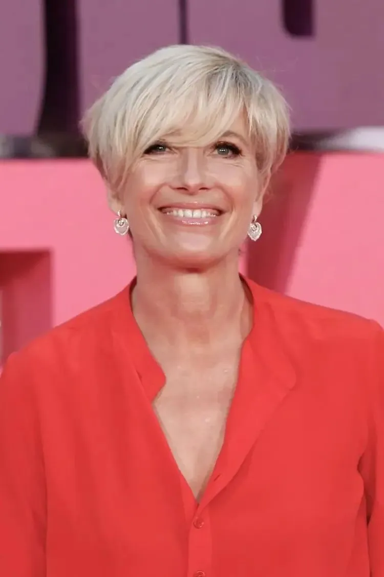 long pixie cut over 50