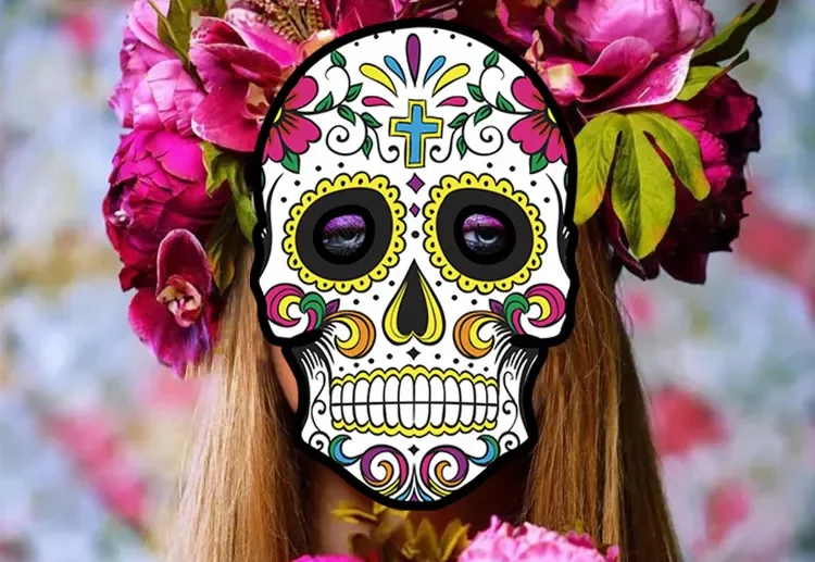 mexican day of the dead mask alibaba