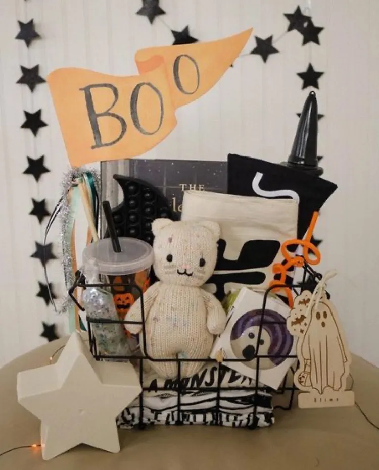 minimalistic boo basket for a child ideas