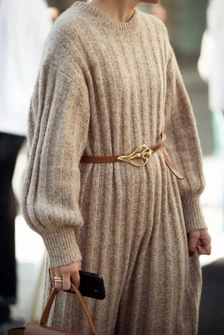 nothing symbolizes fall fashion as perfect as classic knitwear