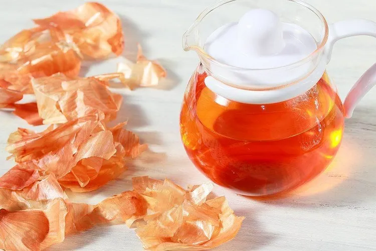 onion peel tea benefits for face contains antioxidants