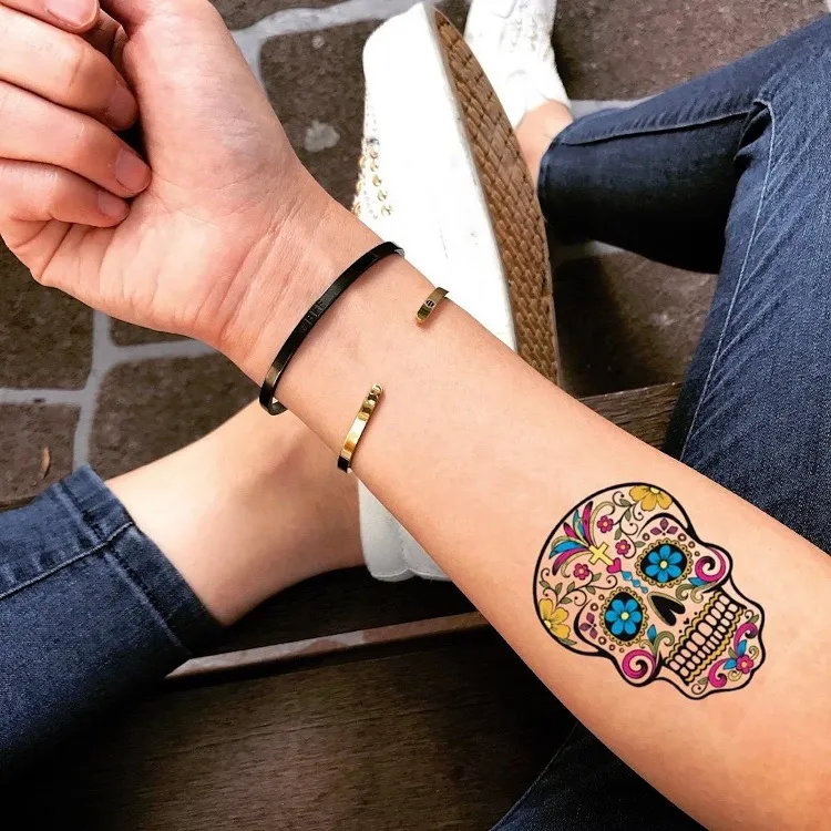 sugar skull tattoo meaning